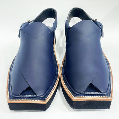 Kaptaan Matte Blue Muse Footwear 